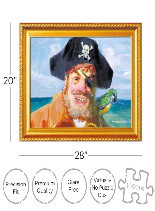 Aquarius Spongebob Painty The Pirate 1000pc Puzzle (1000 Piece Jigsaw Puzzle) - Glare Free - Precision Fit - Officially Licensed SongeBob SqaurePants Merchandise & Collectibles -22x28 Inches - Image 2